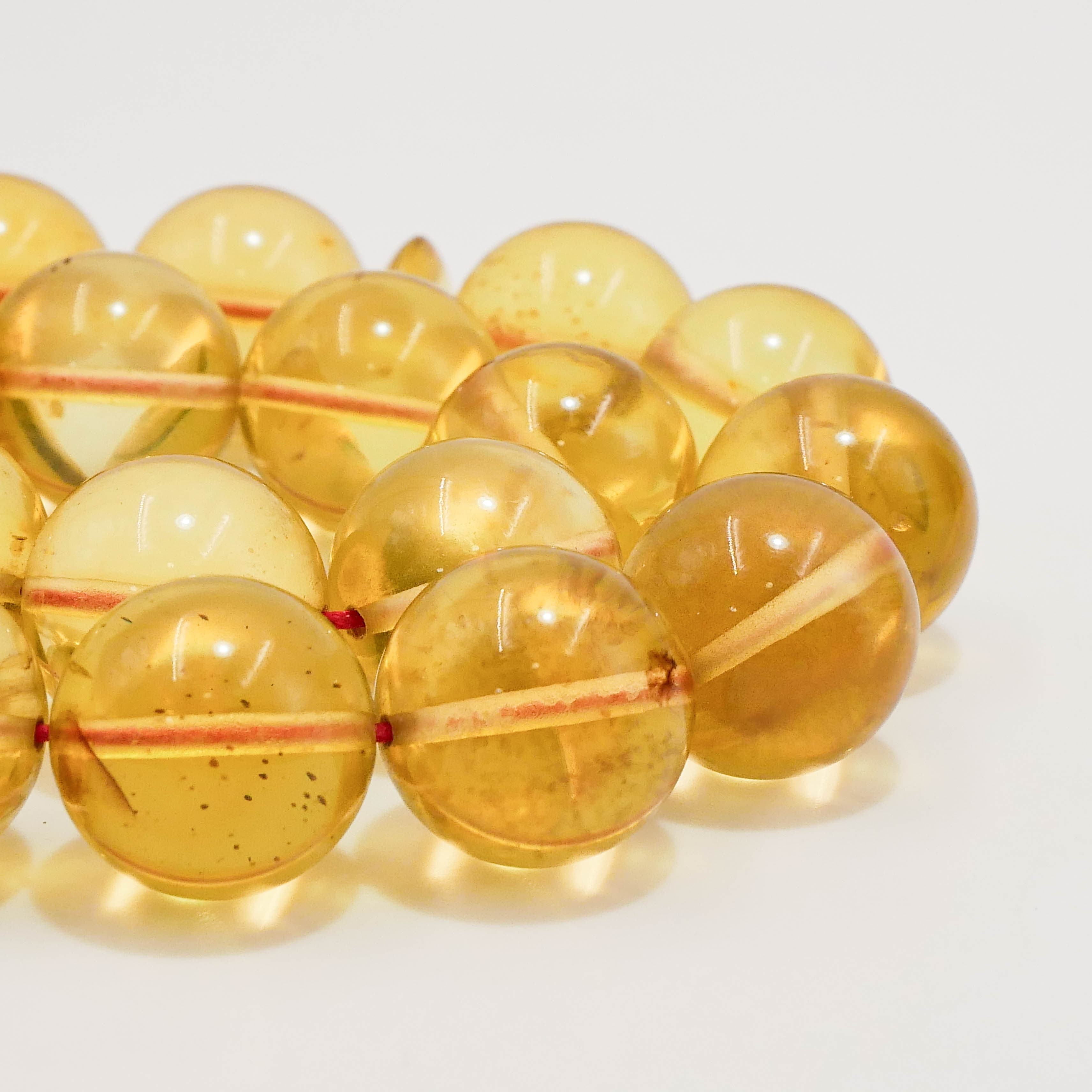 مسباح-كهرمان شفاف كولومبي — صورة معرض 5 من 5