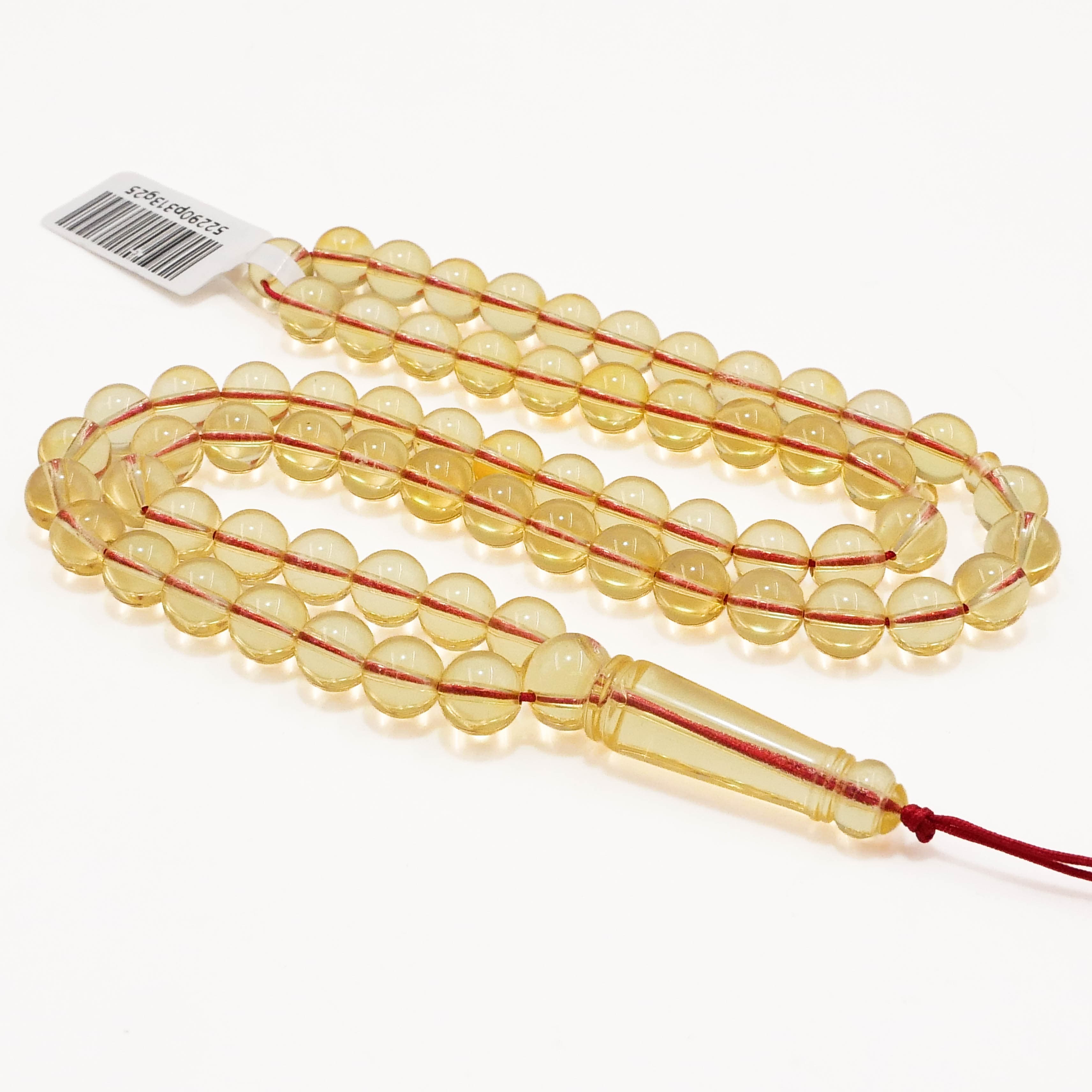 مسباح-كهرمان بلطيقي شفاف صافي-52286 — مسباح أصلي فاخر