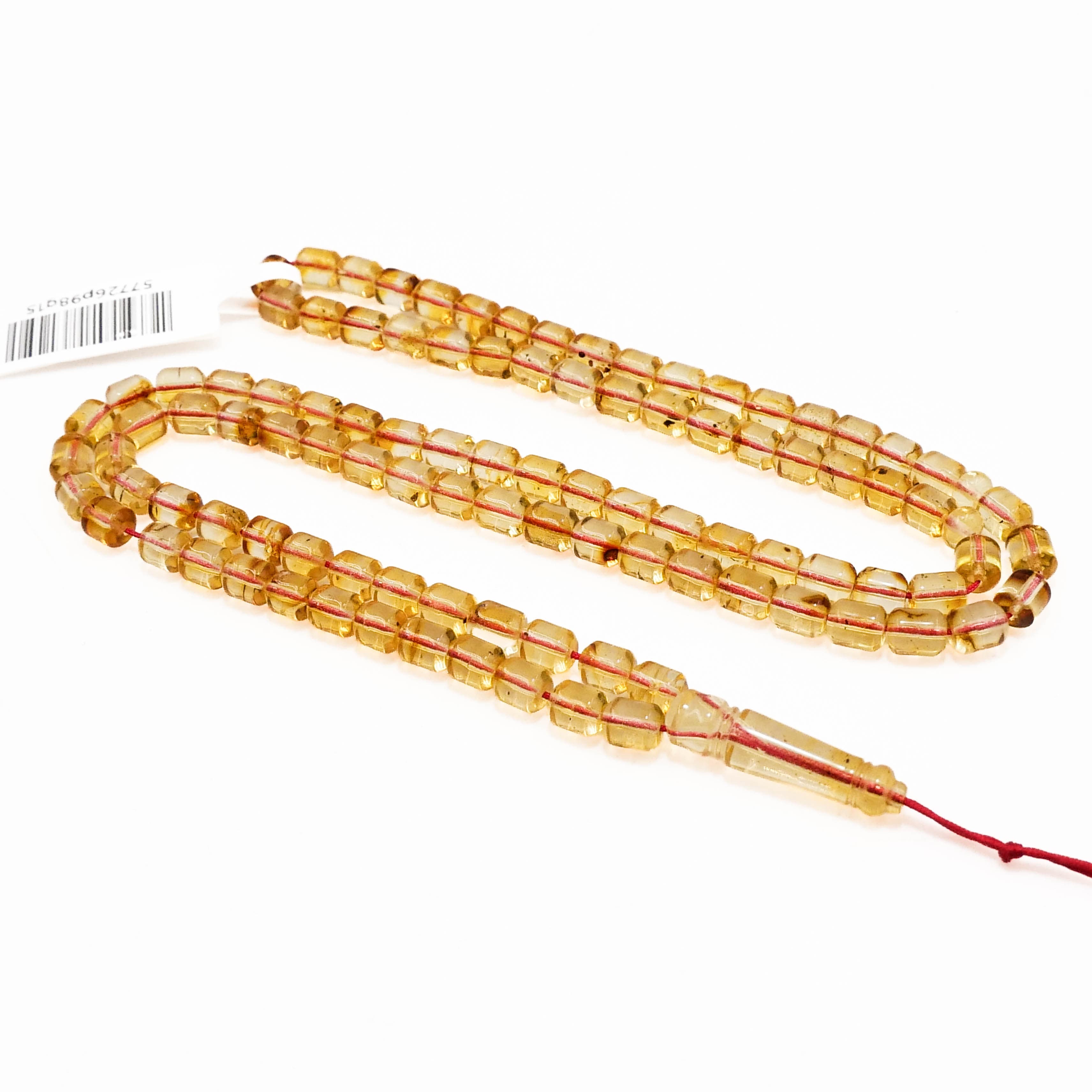 مسباح-كهرمان بلطيقي شفاف شوائبي -57726 — مسباح أصلي فاخر